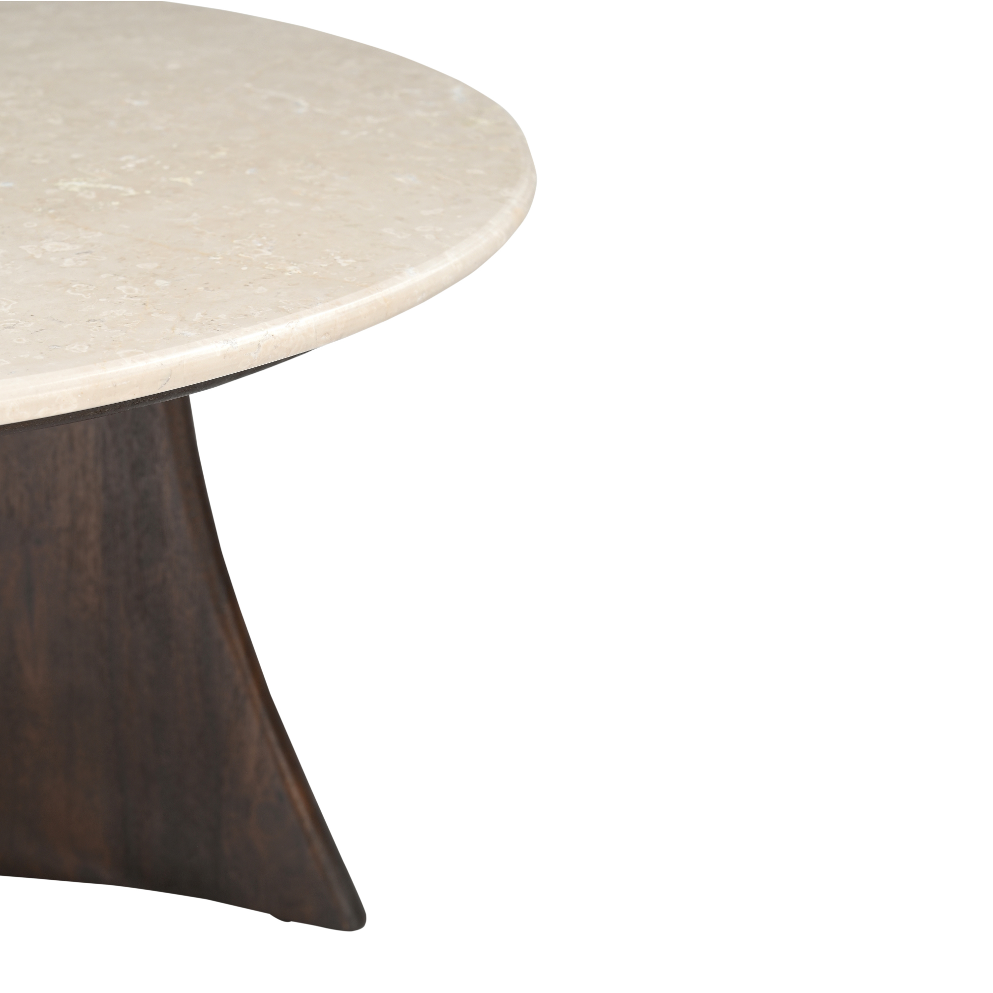 Couchtisch Milo Botticino Marmor 80 cm - Starfurn