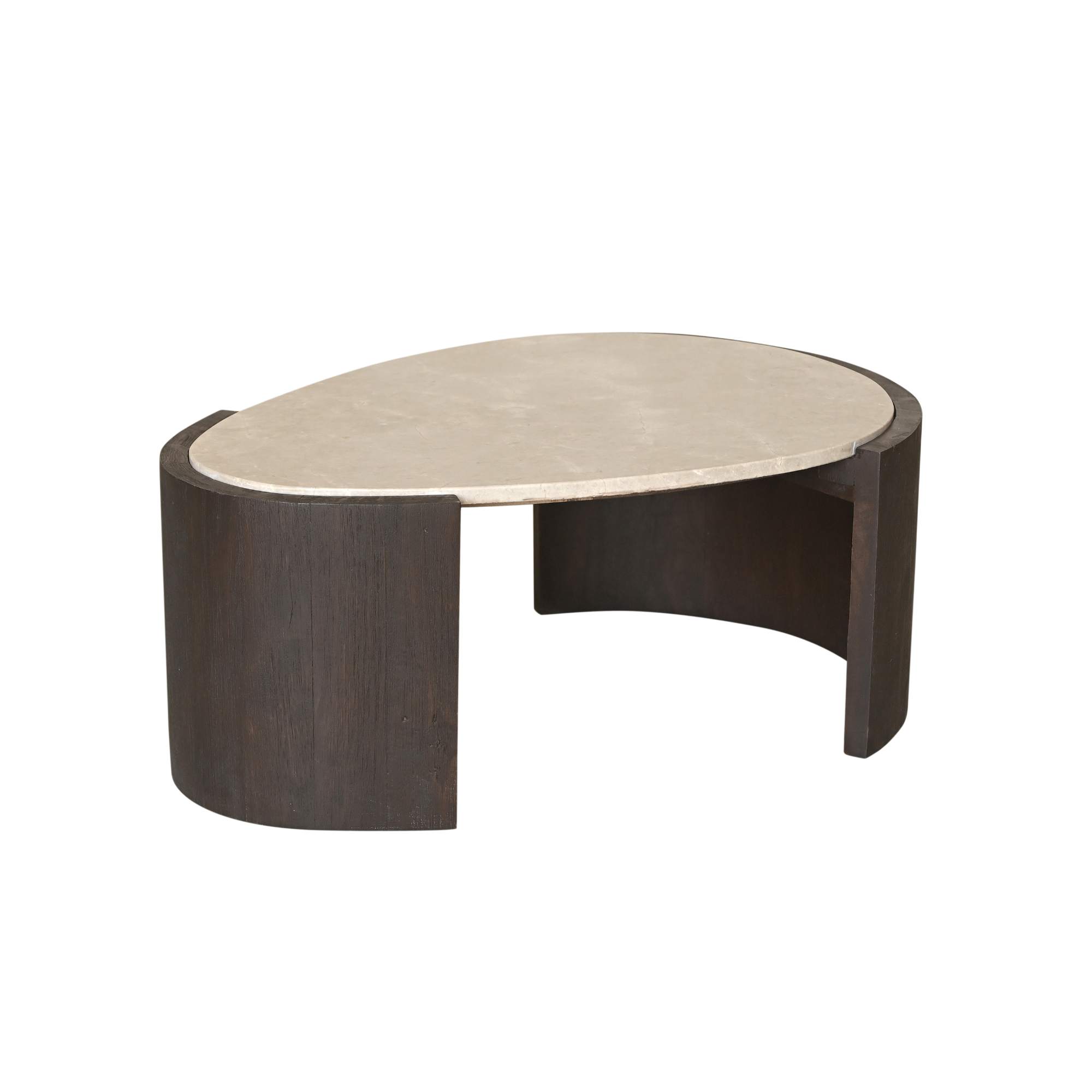 Bijzettafel Lume marmer 71 cm - Starfurn