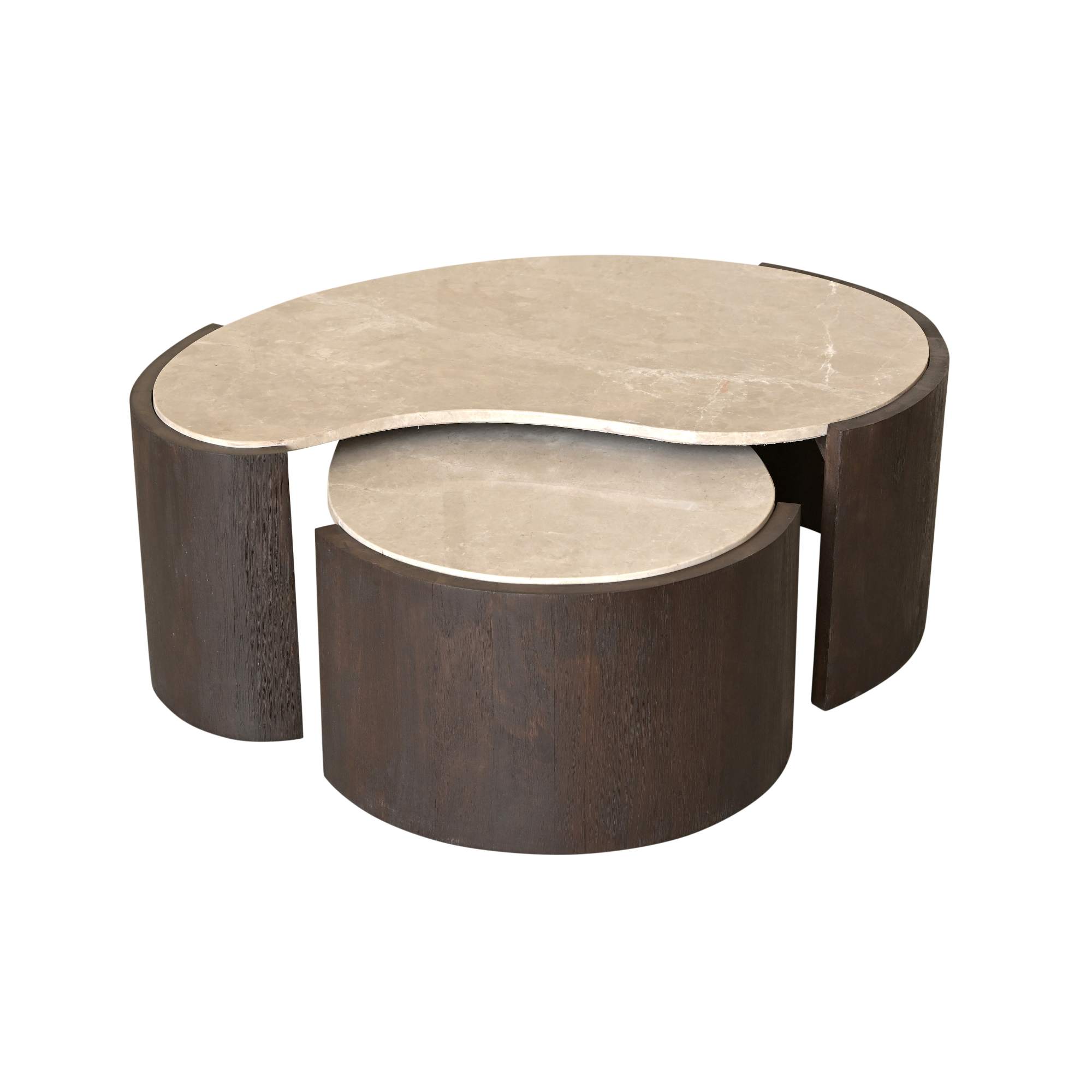 Bijzettafel Lume marmer 71 cm - Starfurn