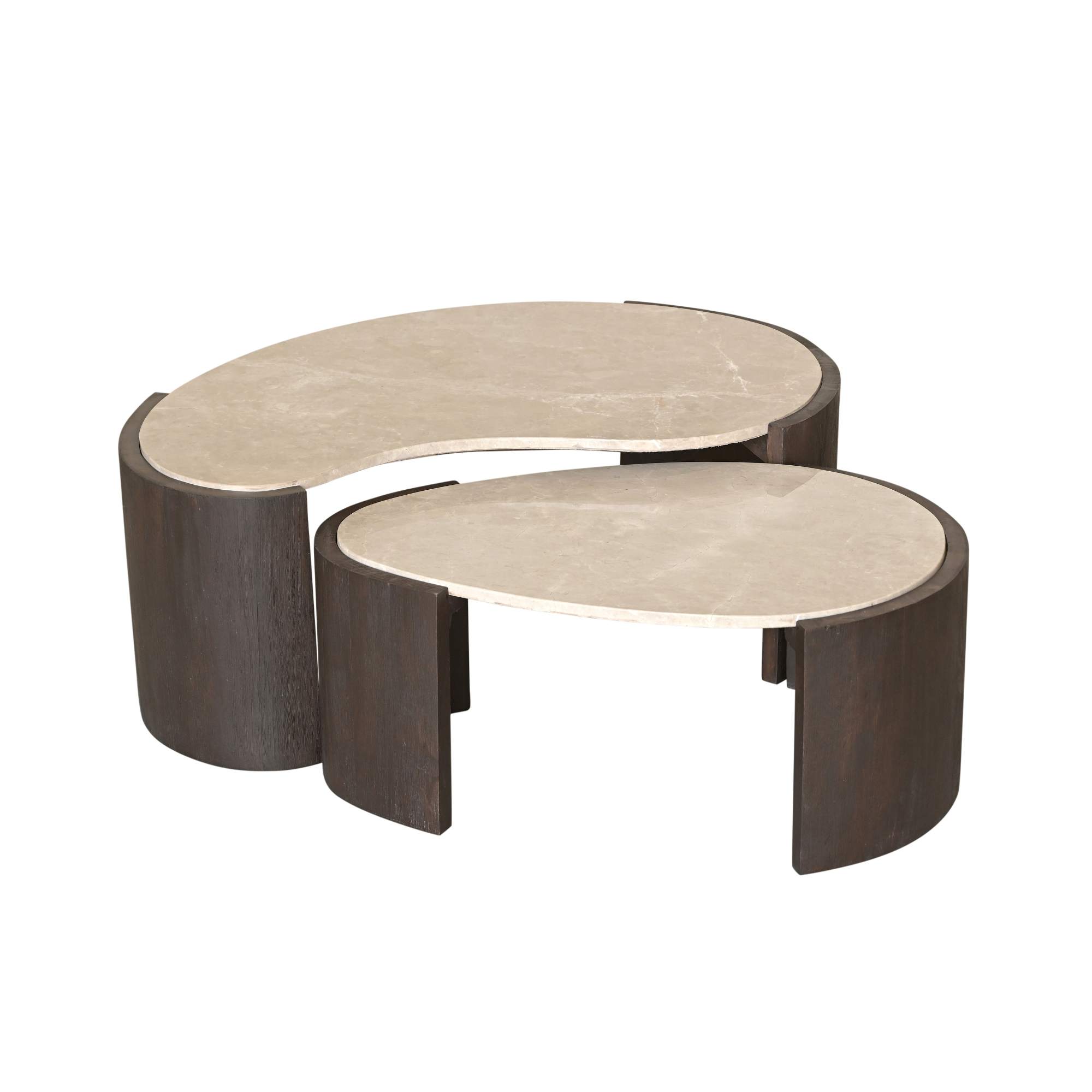 Bijzettafel Lume marmer 71 cm - Starfurn