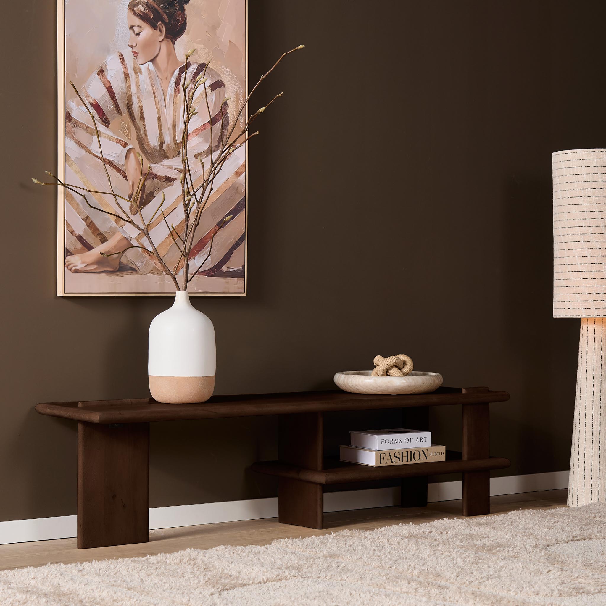 Tv meubel Lina Mangohout Bruin 160 cm - Starfurn