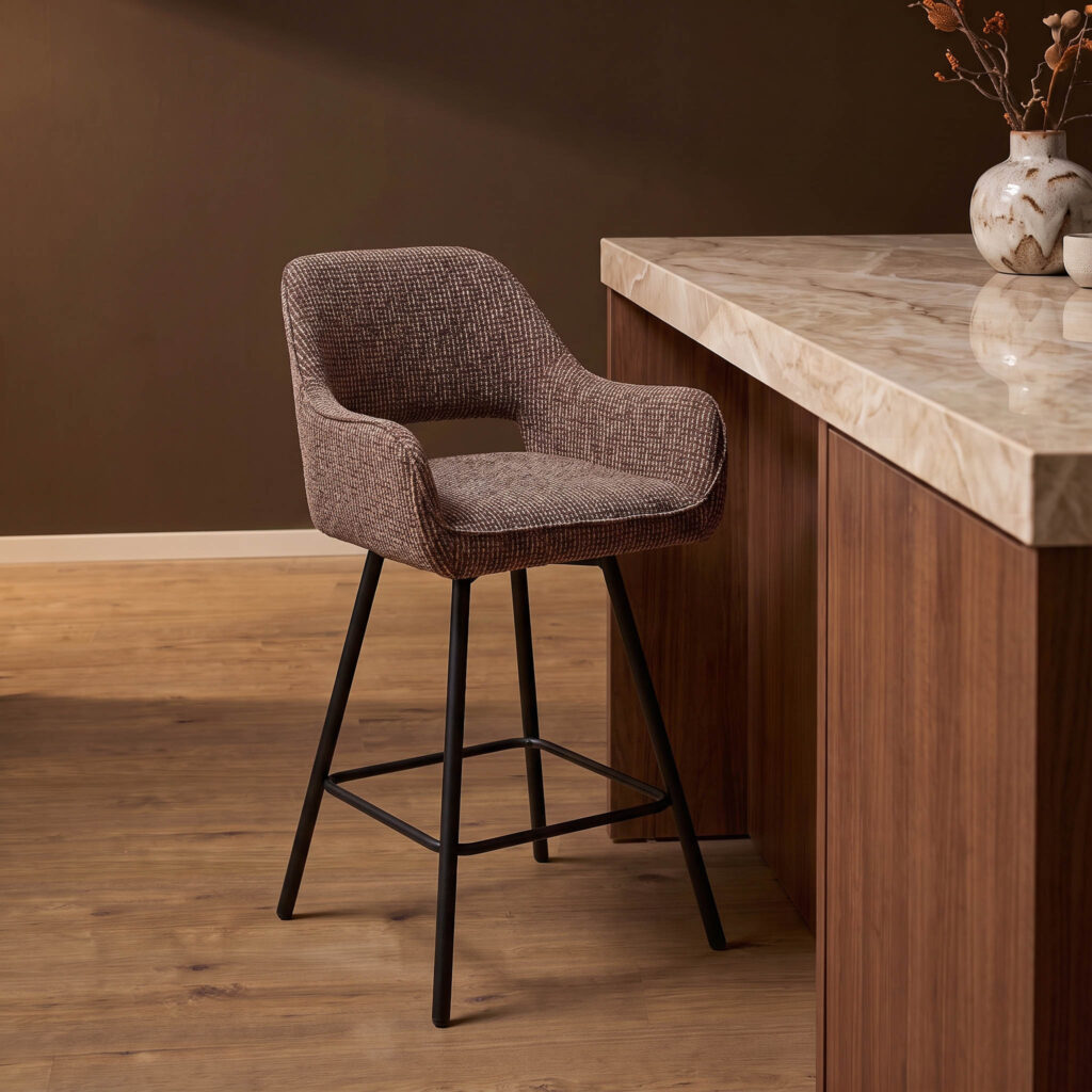 Sophie Brown Bar Stool - Starfurn