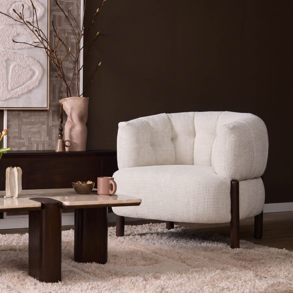 Fauteuil Feda Beige - Starfurn