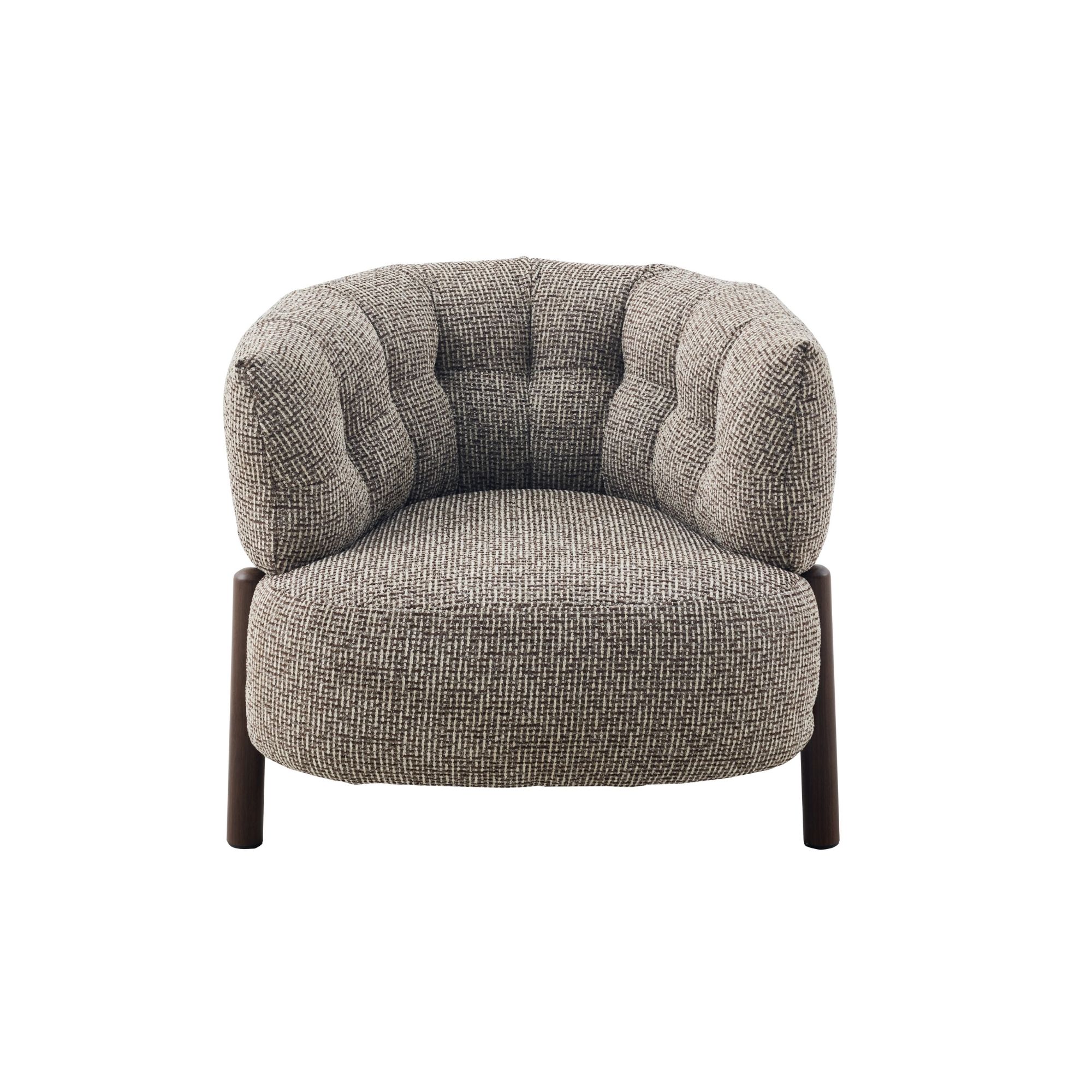 Armchair Feda Brown (Fabric) - Starfurn