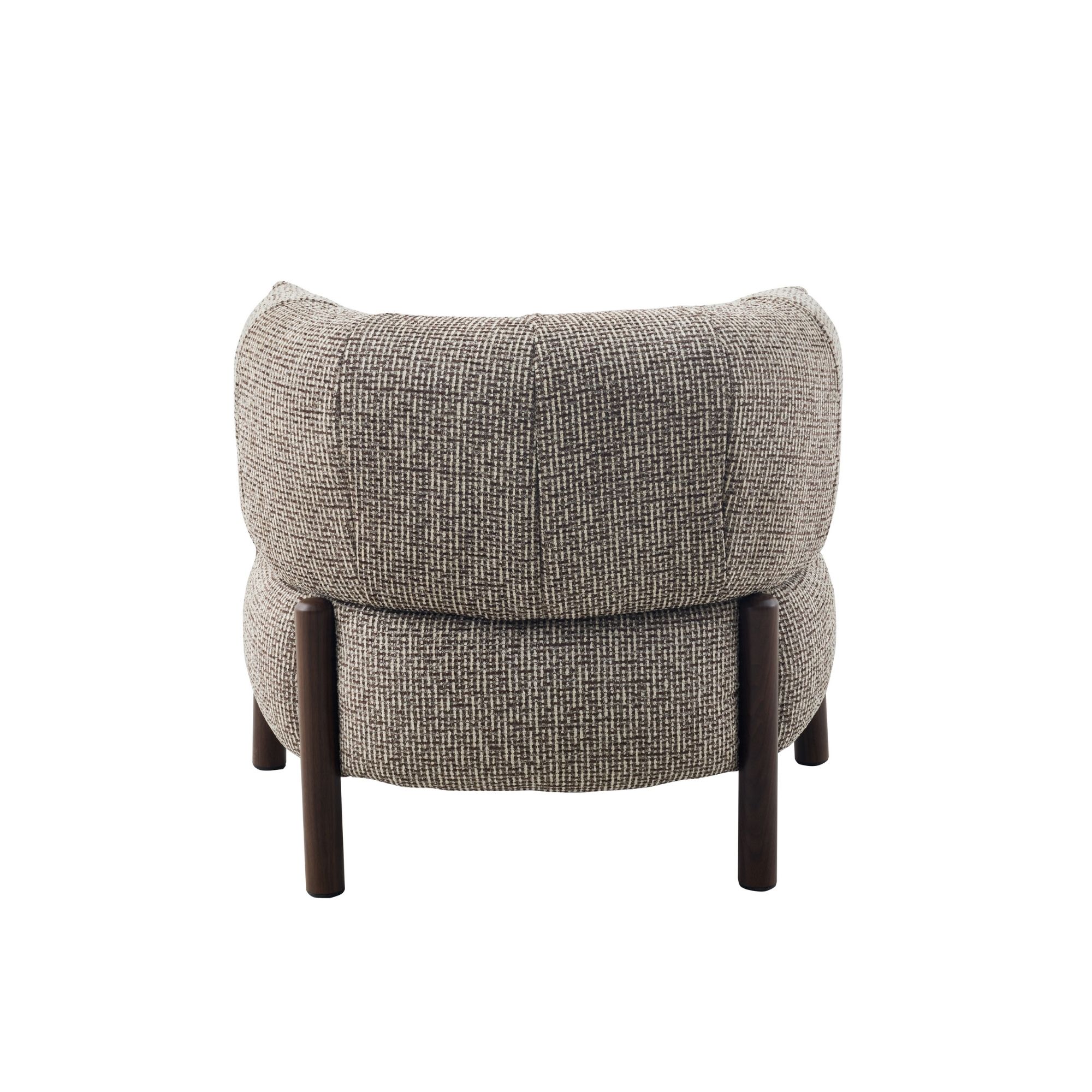 Armchair Feda Brown (Fabric) - Starfurn