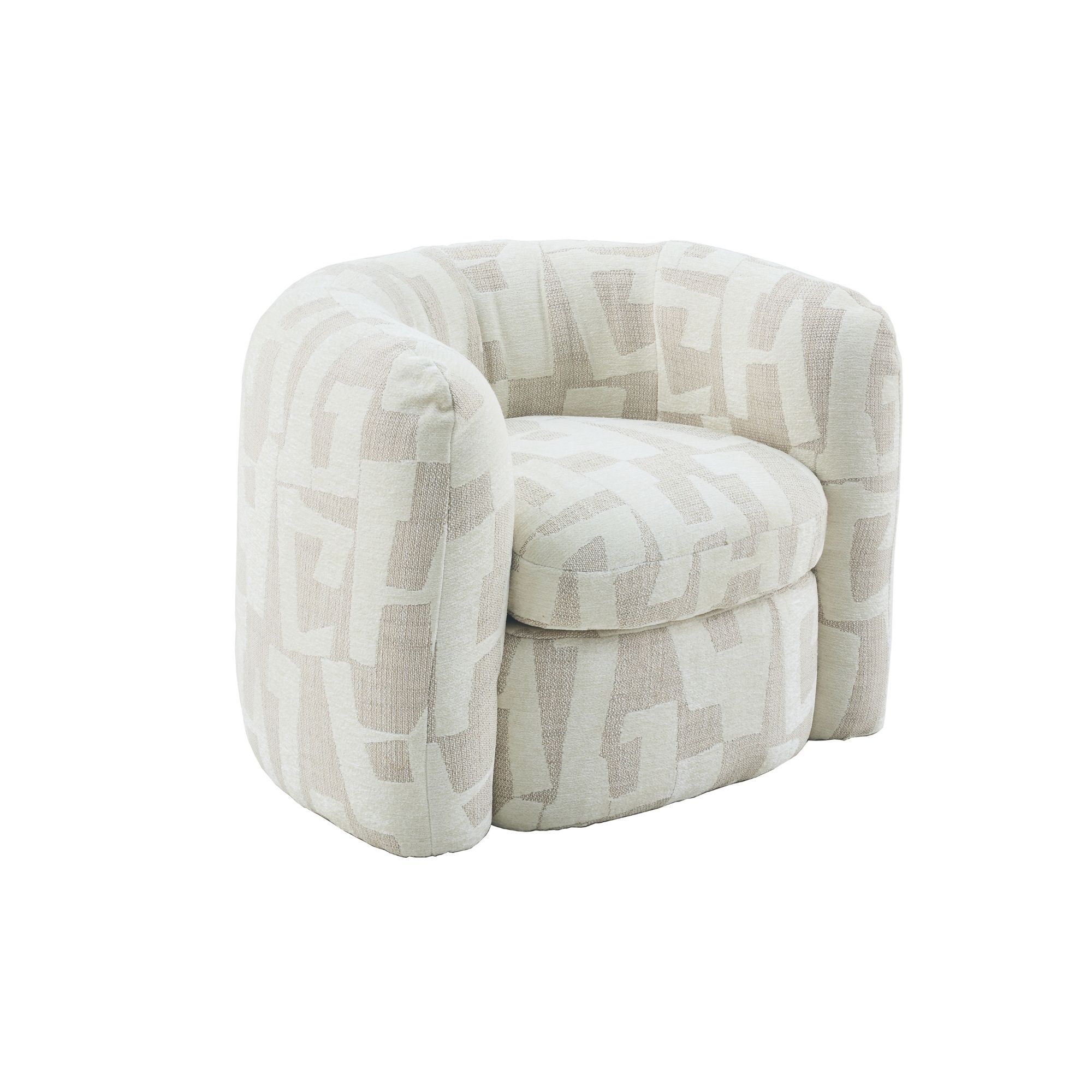 Sessel Rosa Off White - Starfurn