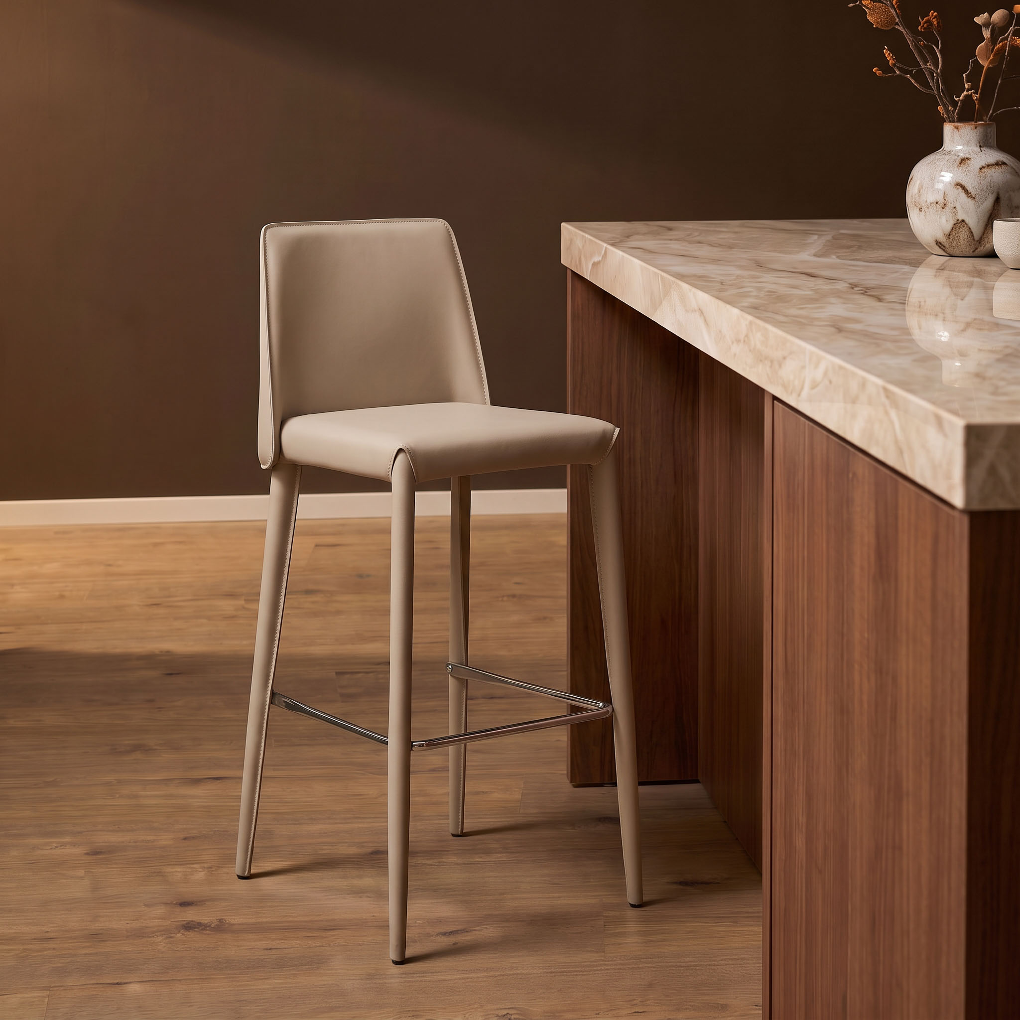 Taburete de bar Floor Beige - Starfurn