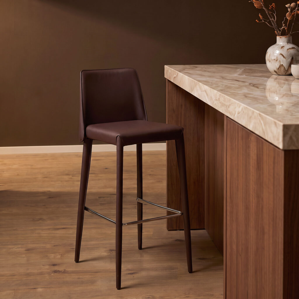 Taburete de bar Floor Berenjena - Starfurn