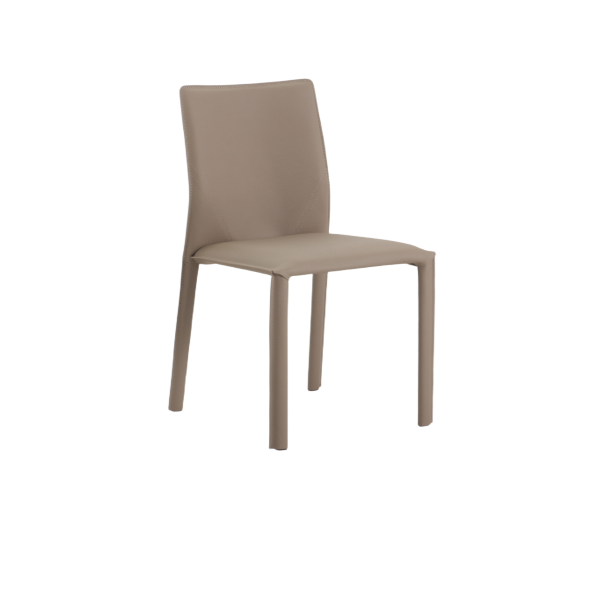 Eetkamerstoel Evi Beige (PU-leer) - Starfurn - Taupe