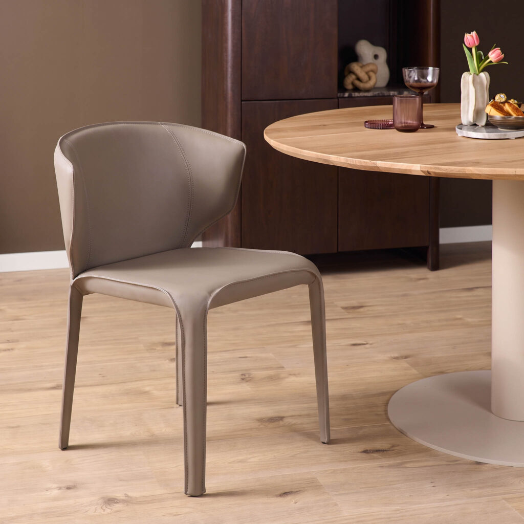 Dining Chair Noor Taupe - Starfurn
