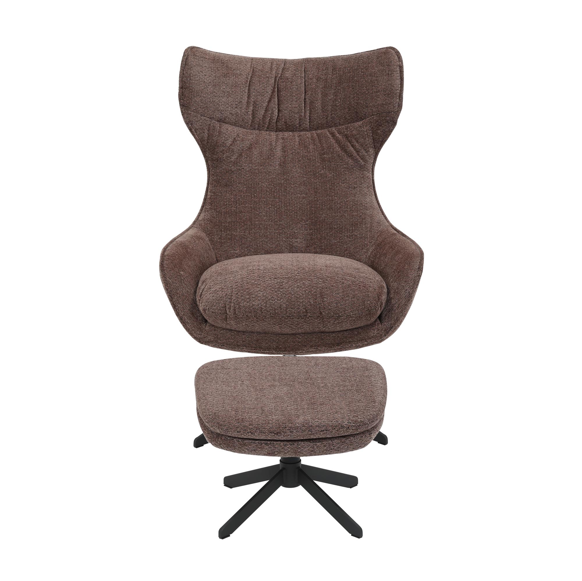 Draaibare fauteuil Olivia Paars - Starfurn