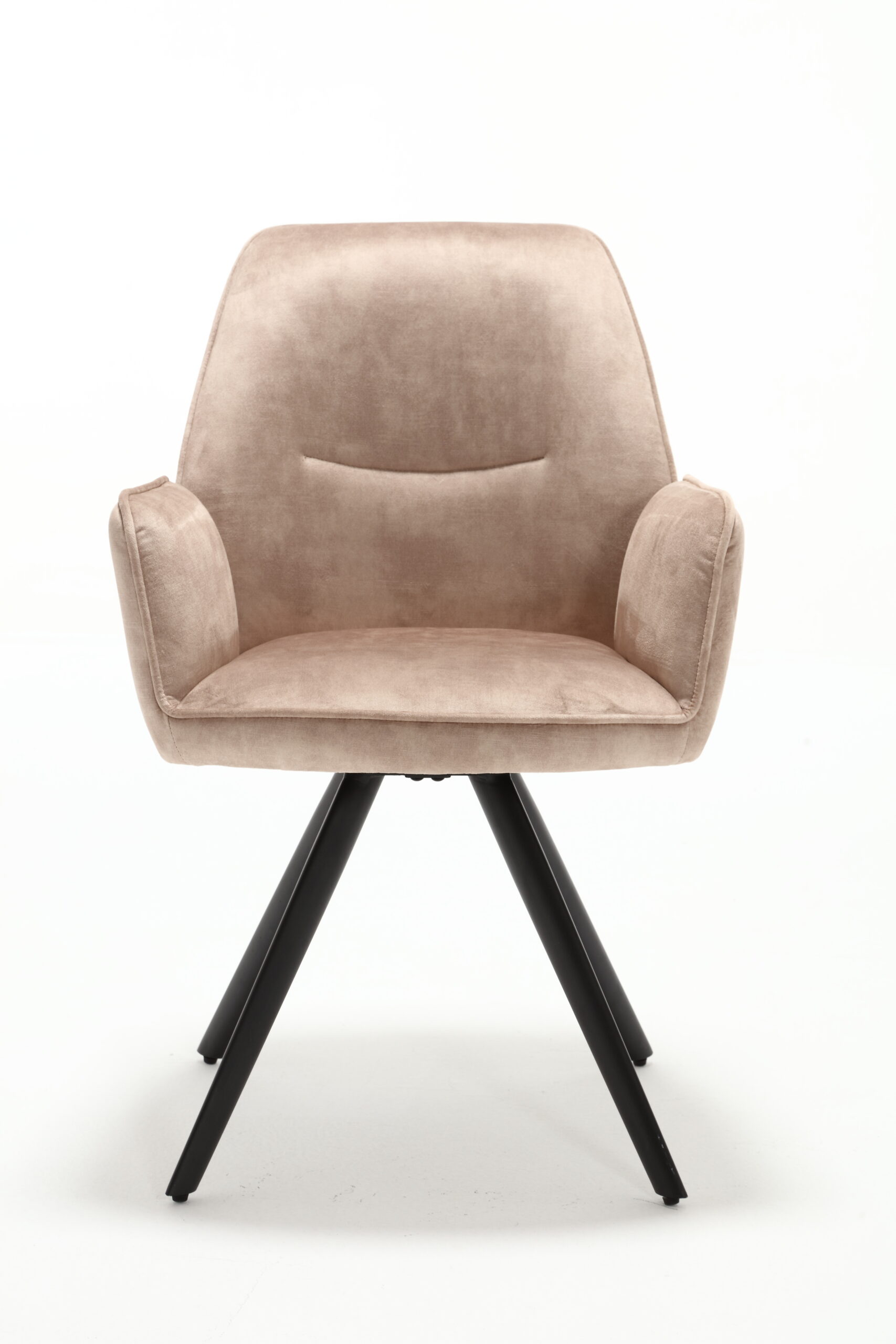 Eetkamerstoel Nova Goud Velvet - Starfurn - Beige