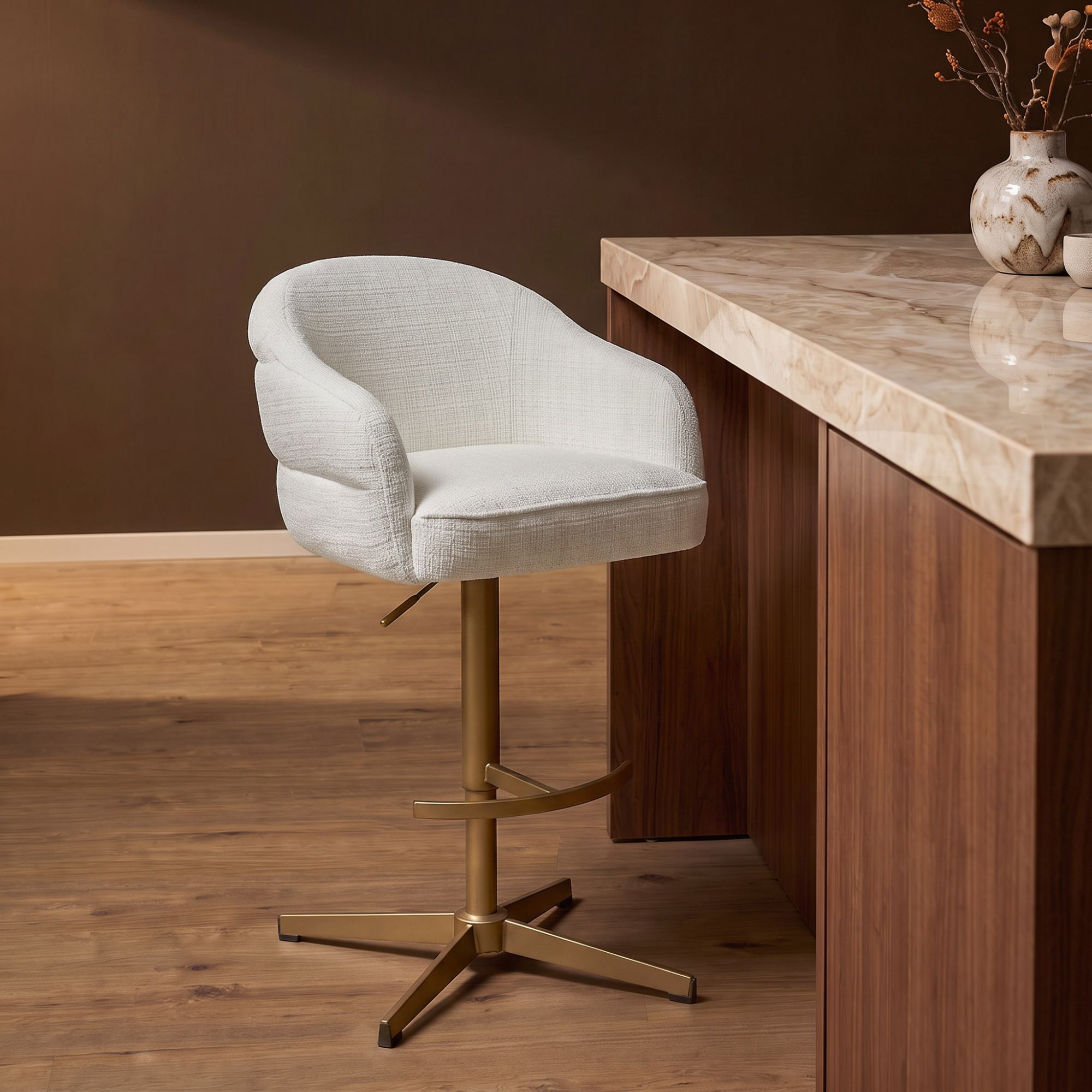 Swivel Bar Stool Bella - Starfurn, foto 5