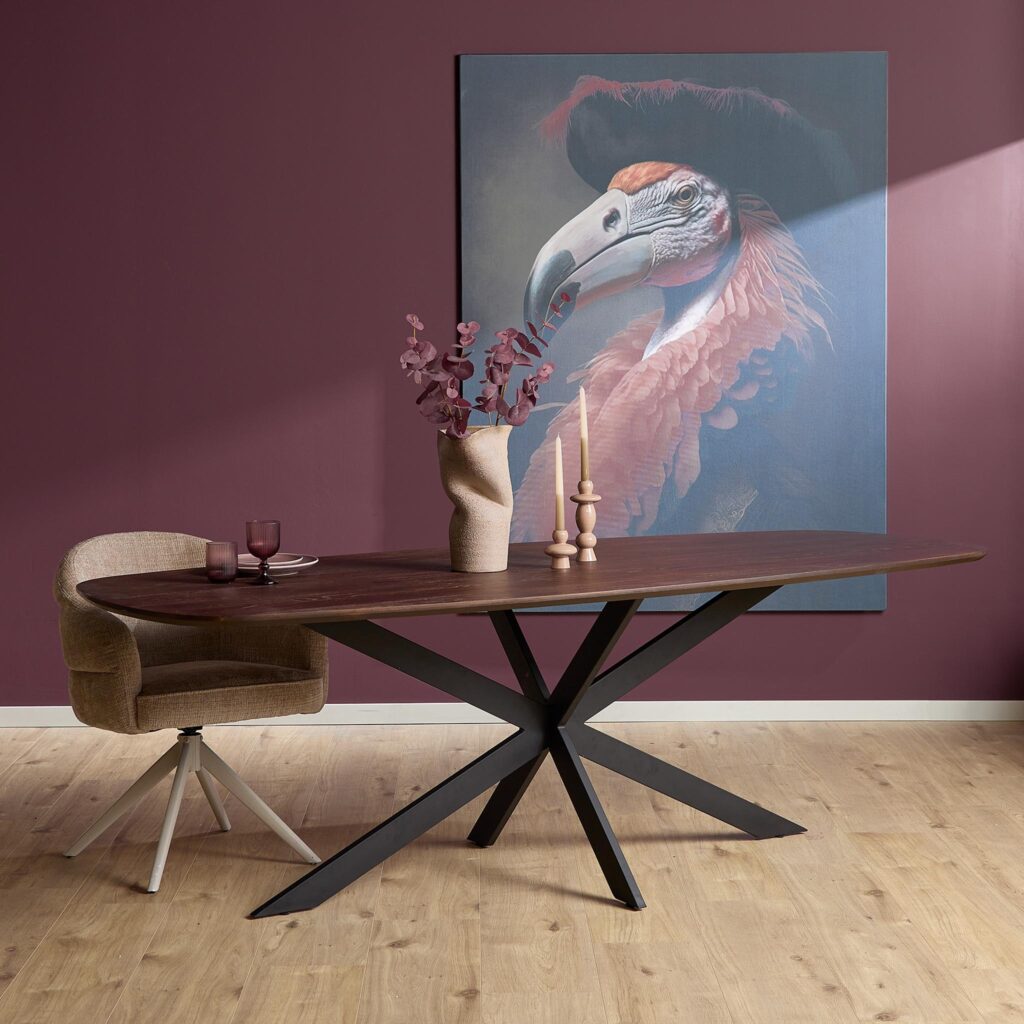 Eettafel Eiken Ferris Deens Ovaal 240 cm - Starfurn