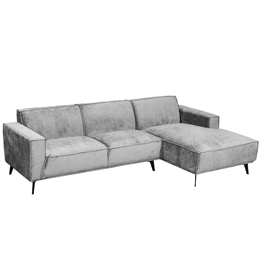 Leeds 2,5-Sitzer mit Arm links + Chaiselongue rechts - Tower Living