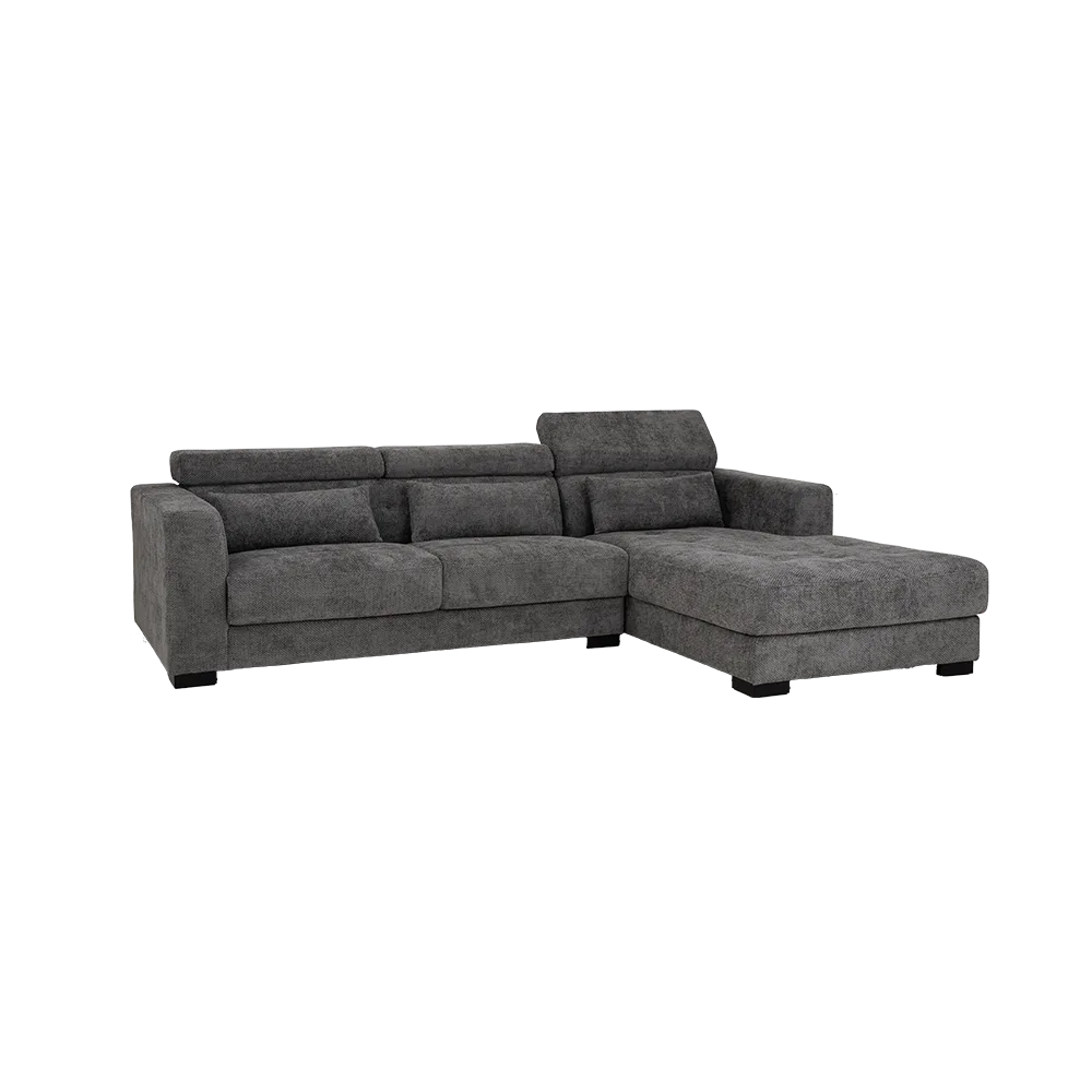 Brighton 3-seater arm left + chaise longue right - Tower Living