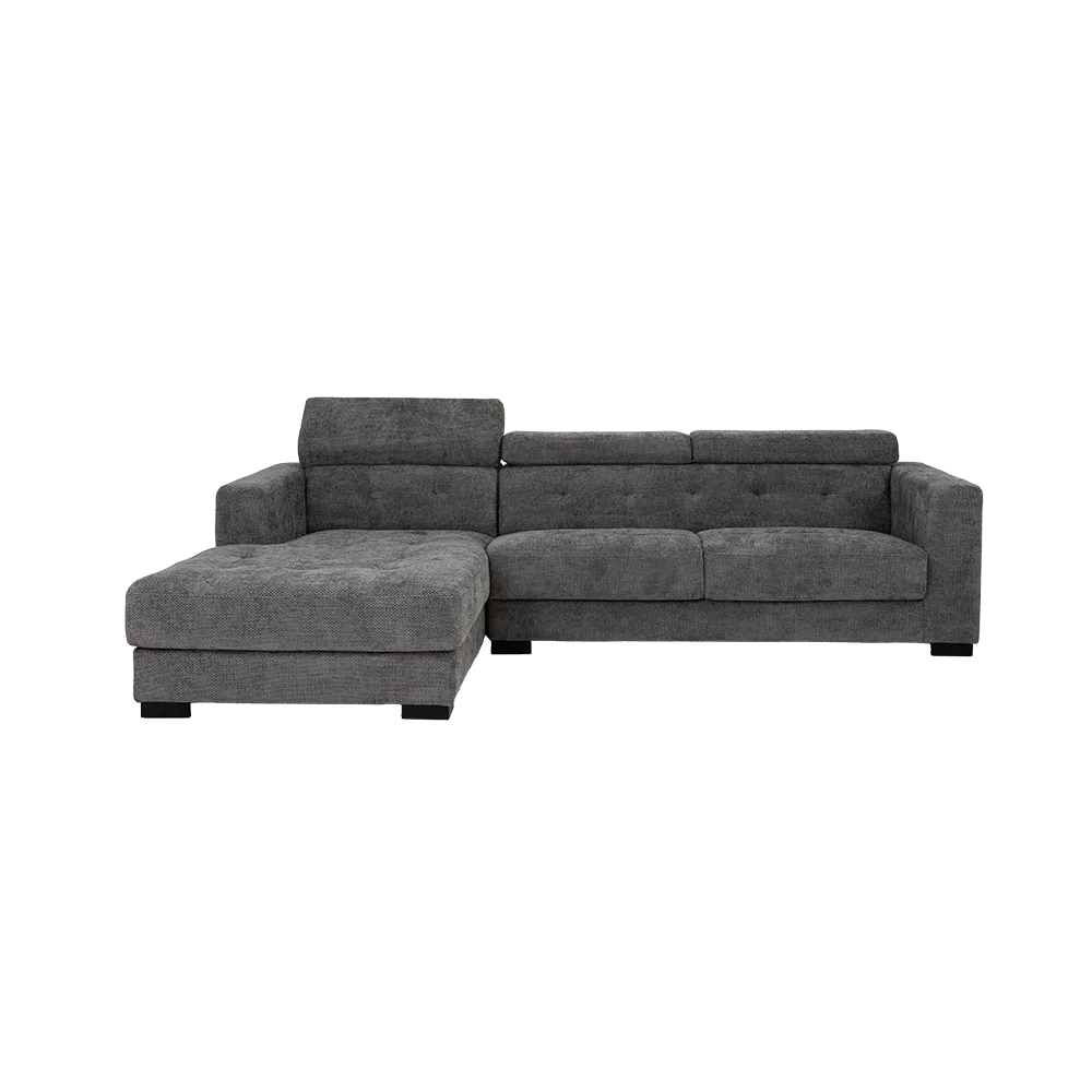 Brighton chaise longue left + 3-seater arm right - Tower Living