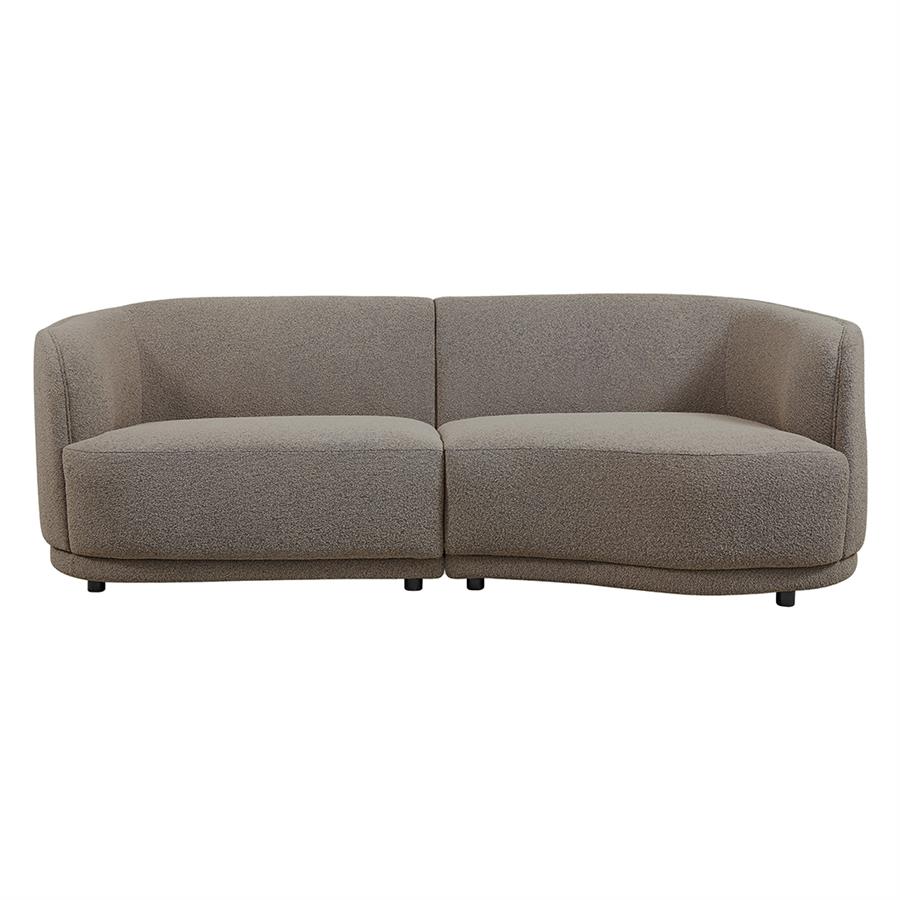Leicester Sofa 240 round right - Copenhagen 903 Taupe - Tower Living