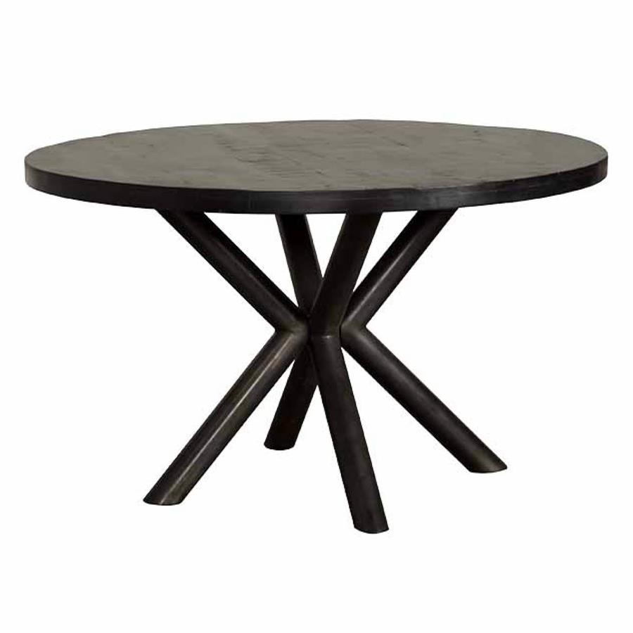 Esstisch Selva schwarz rund 130 cm - Tower Living