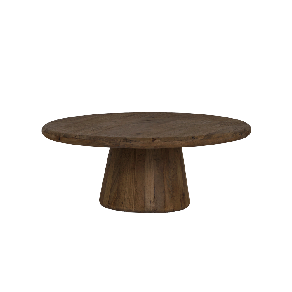 Salontisch Asti braun rund 90 cm - Tower Living