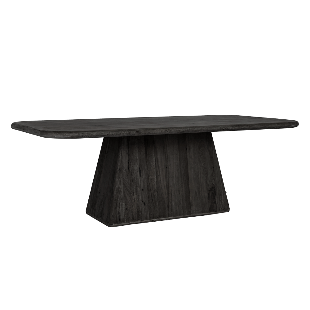 Asti Dining Table black rectangular 240 cm - Tower Living