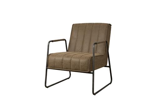Sessel Santo - Stoff Miami 005 braun - Tower Living