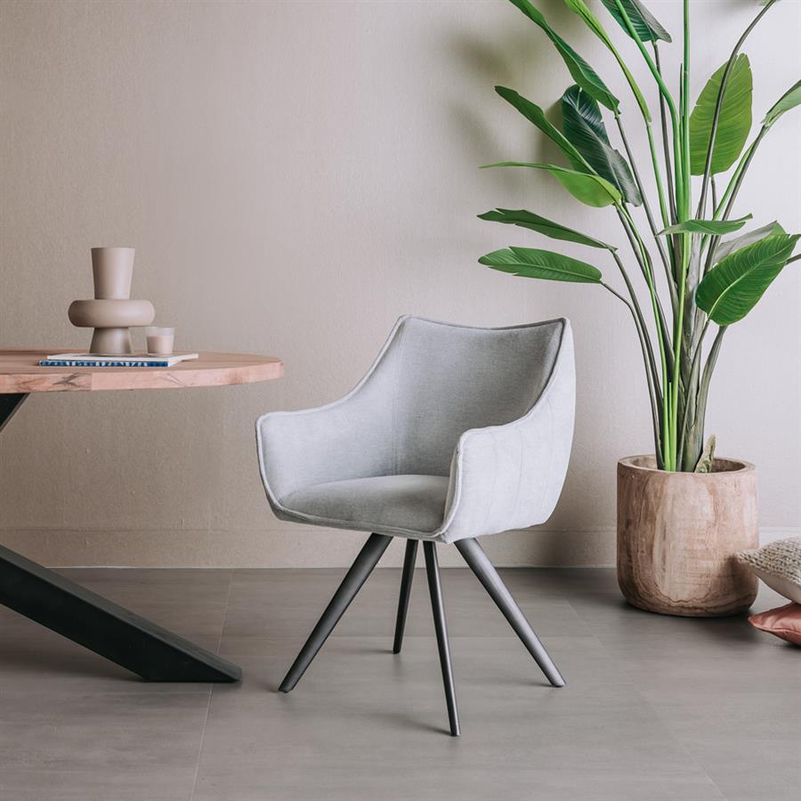 Armchair Riviera grey - Tower Living