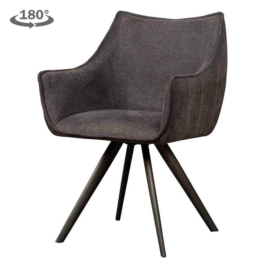 Sessel Riviera grau (Stoff) - Tower Living