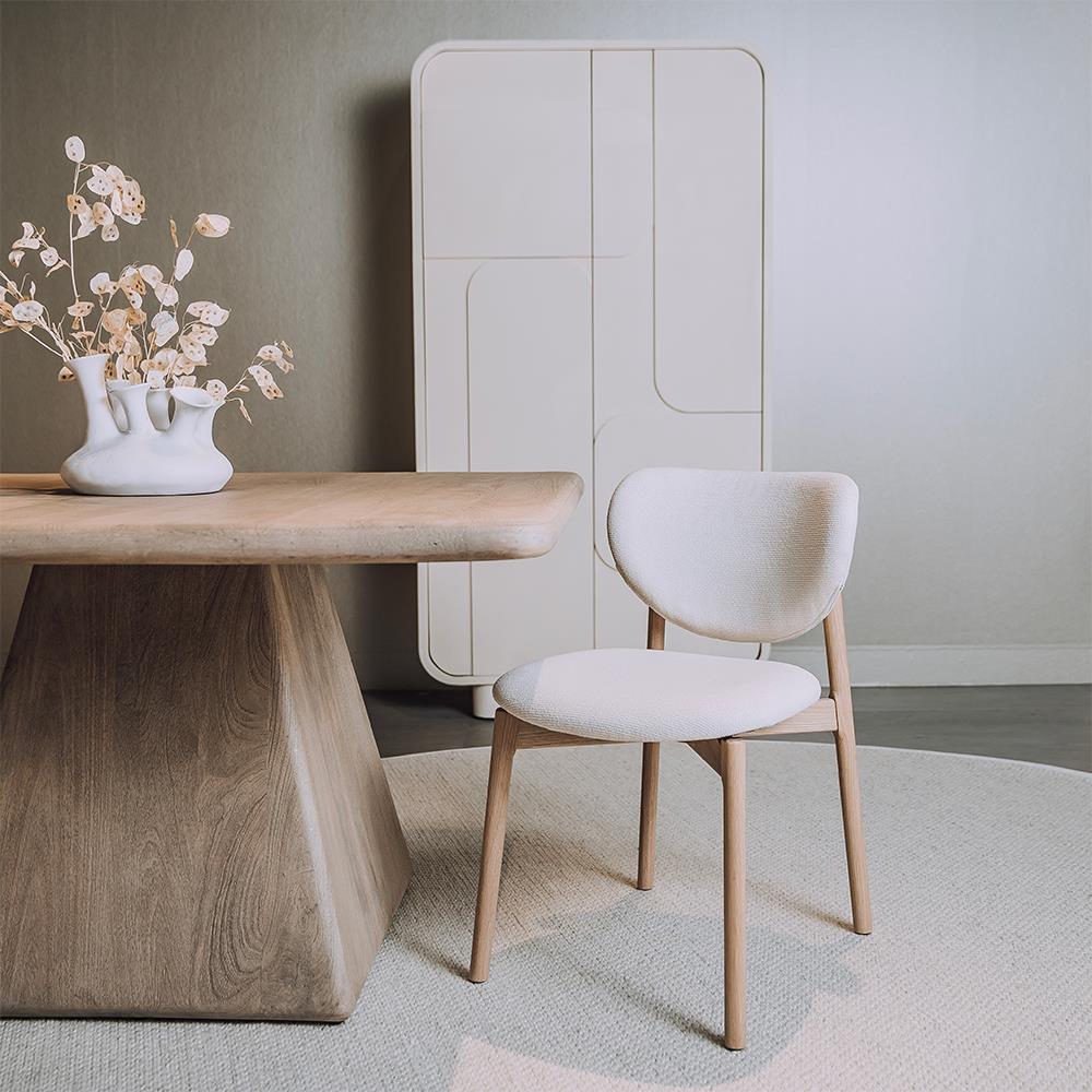Stuhl Pimonte (Eichenholz, Ivory) - Tower Living