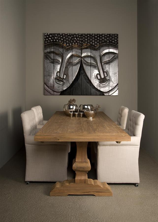 Le Mans Dining Table brown rectangular - Tower Living