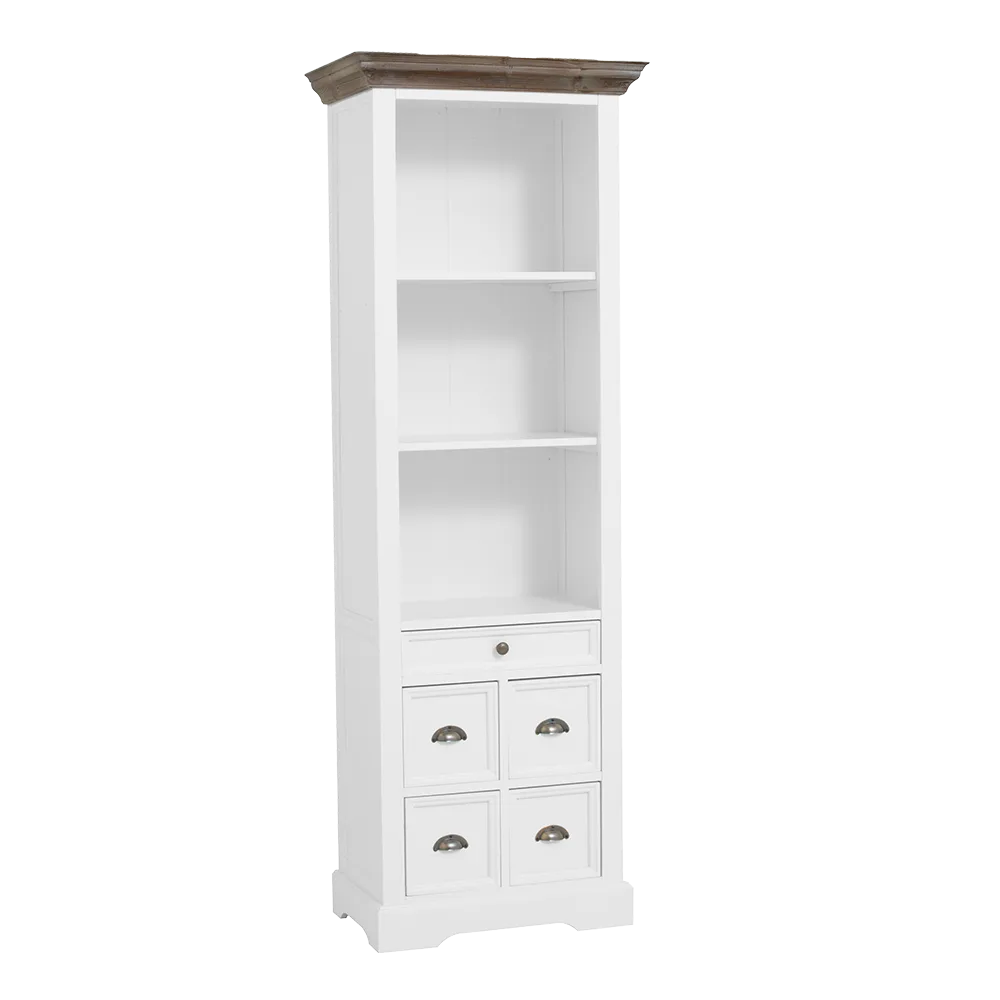 Fleur Bookcase white - Tower Living