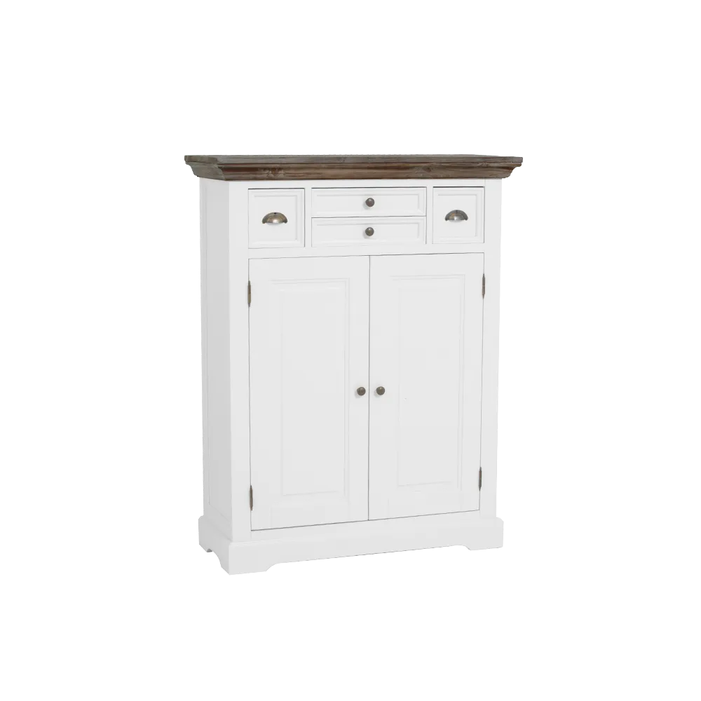 Fleur Girls' Cabinet white 100 cm - Tower Living