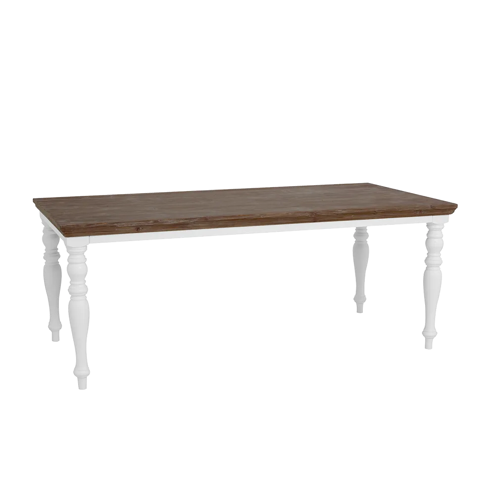 Fleur Dining Table white rectangular 220 cm - Tower Living