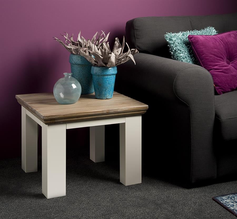 Beistelltisch Fleur weiß 60 cm - Tower Living