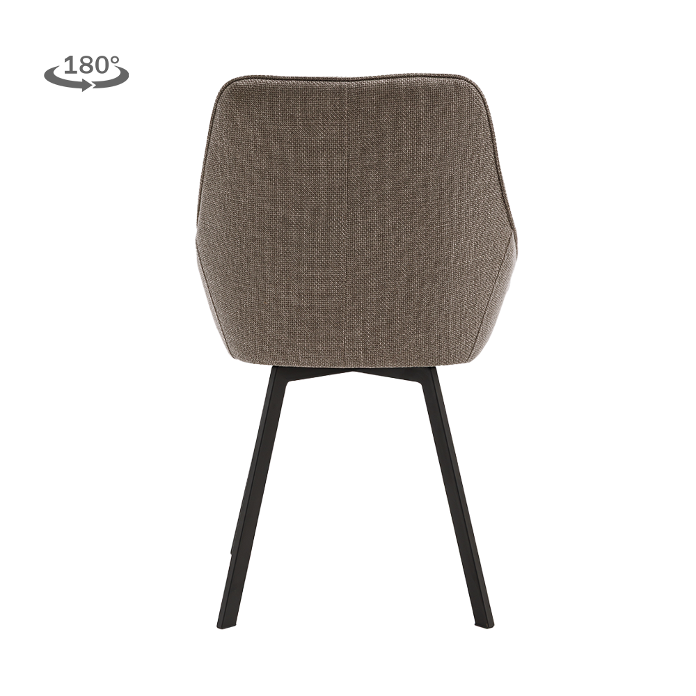Stoel Borgo beige-grijs - Tower Living