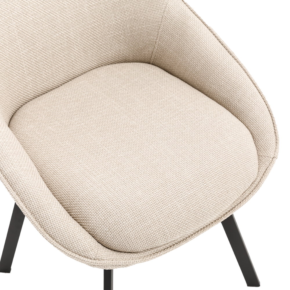 Stoel Borgo beige-grijs - Tower Living