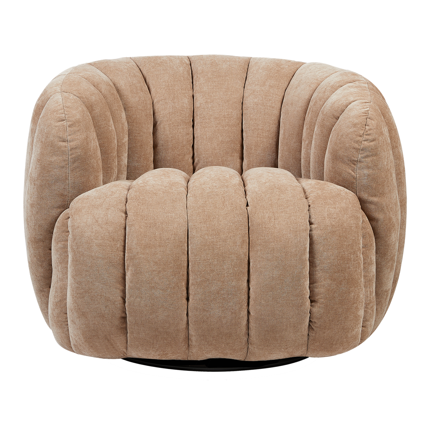 Sessel Verdi - Maloy 34 taupe (drehbar) (Braun) - Tower Living