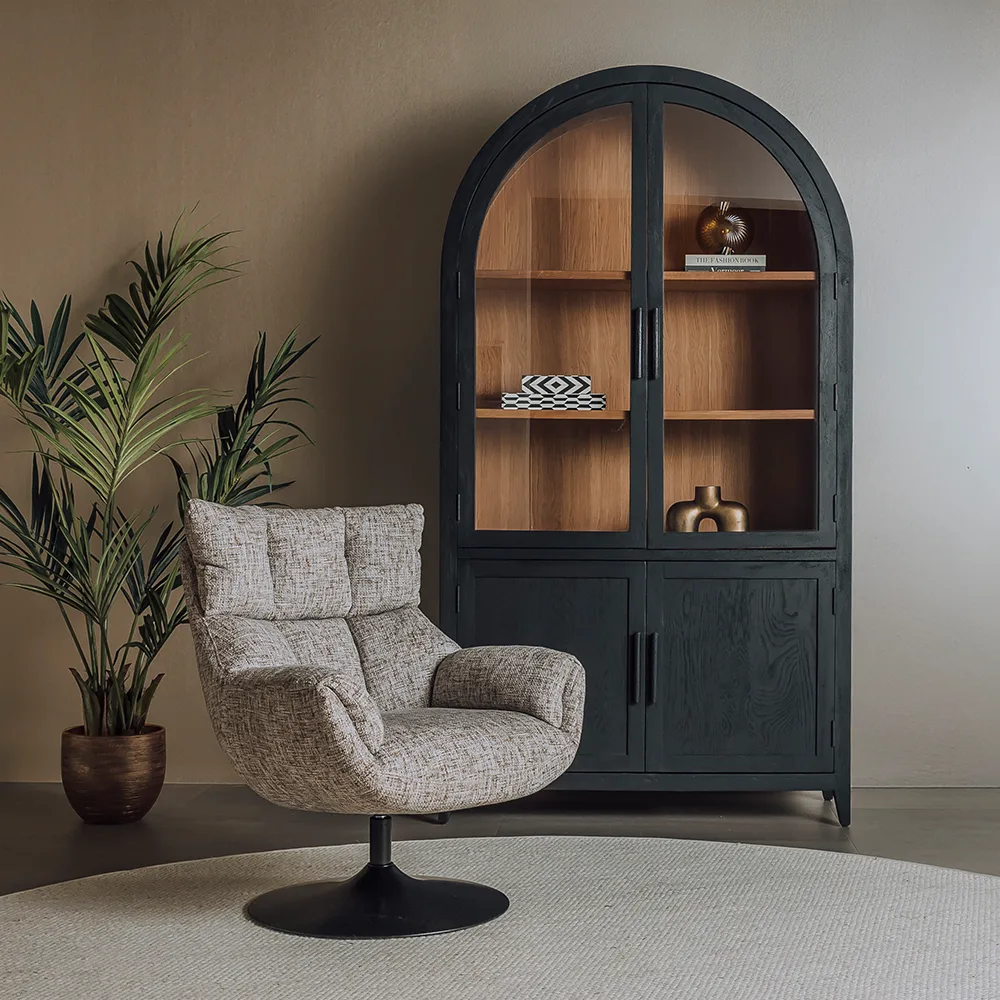 Force armchair beige/brown - Tower Living
