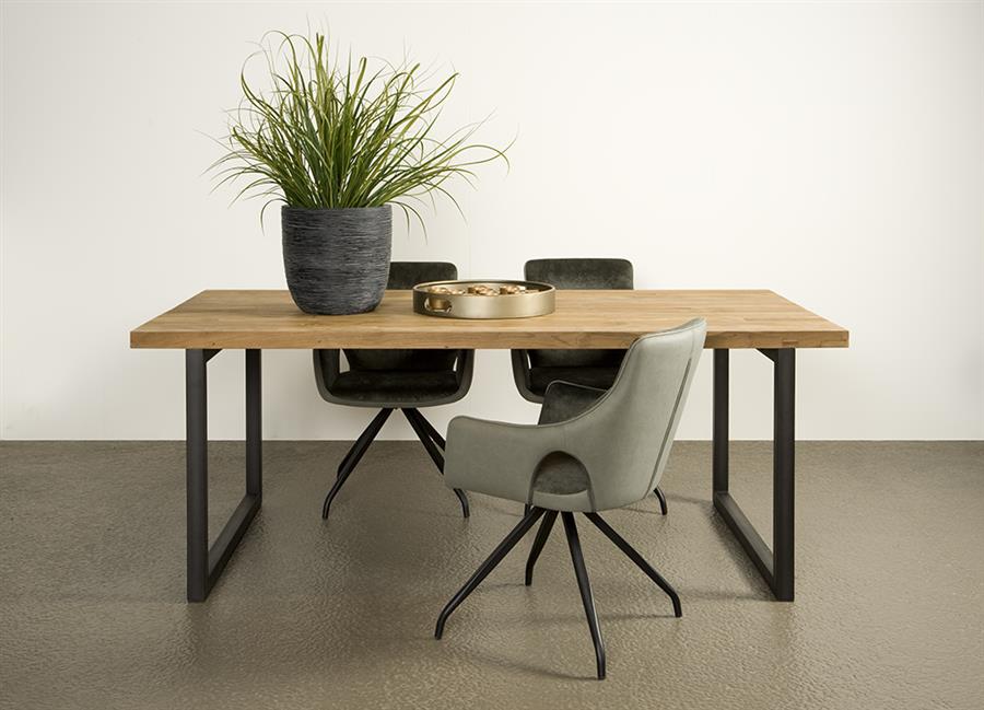 Lucca Dining Table natural rectangular 200 cm - Tower Living