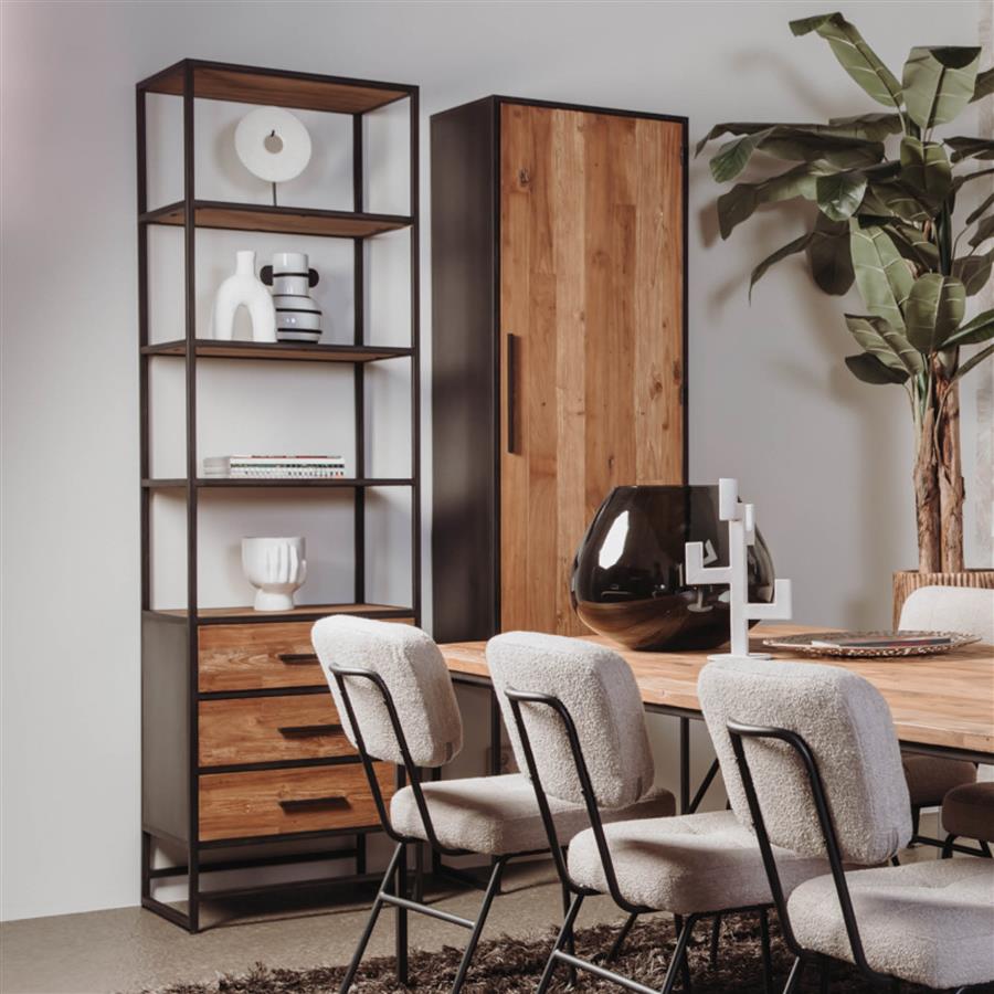 Felino Storage Cabinet natural 60 cm - Tower Living