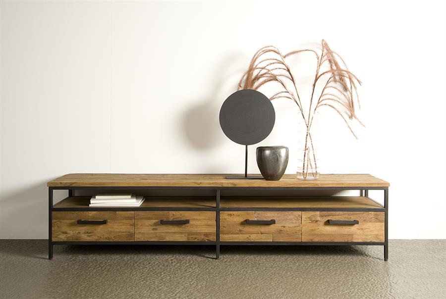 Livorno TV unit brown - Tower Living