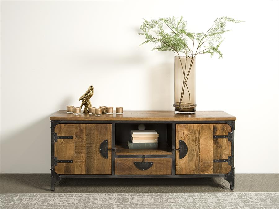 Basto TV unit brown - Tower Living