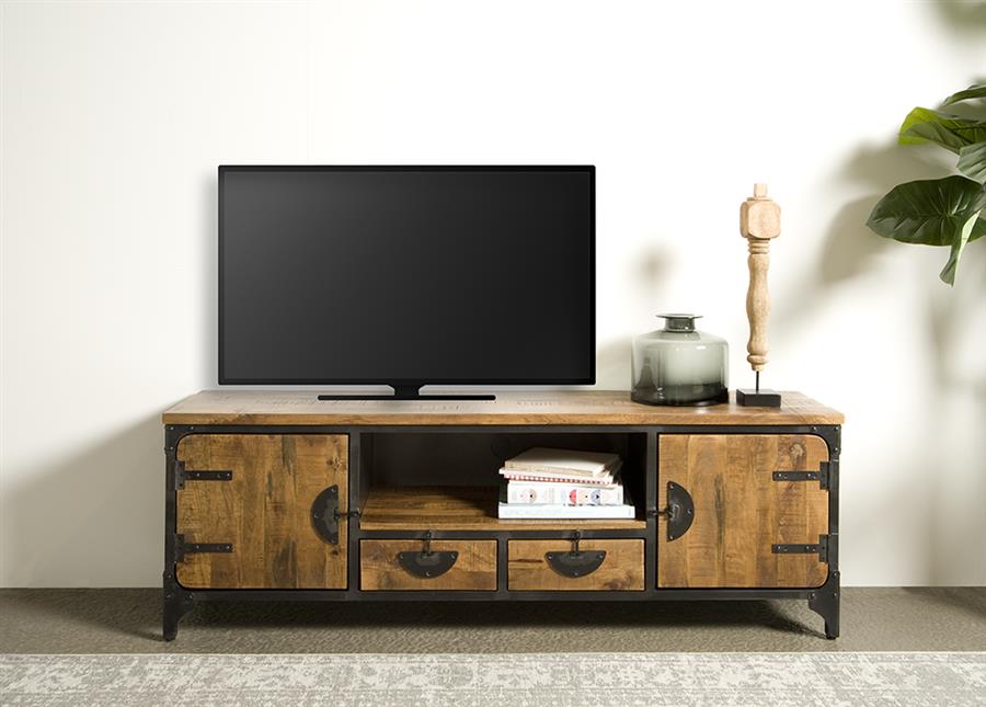 Basto TV unit brown - Tower Living