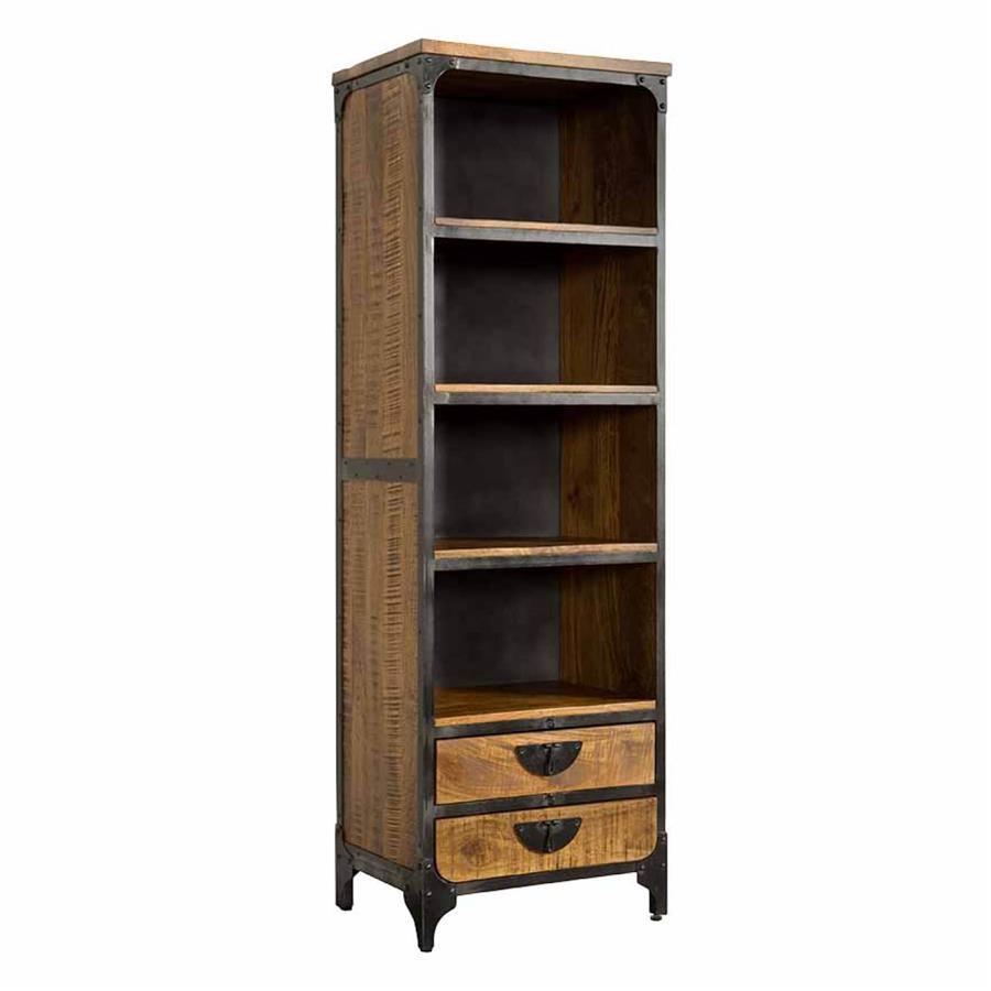 Basto bookcase brown 60 cm - Tower Living