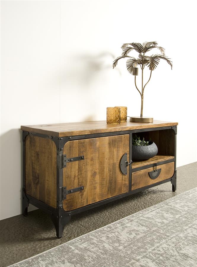 Basto TV unit brown 120 cm - Tower Living