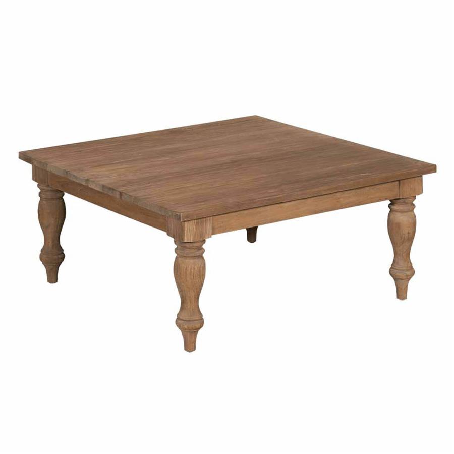 Couchtisch Bologna braun quadratisch 100 cm - Tower Living