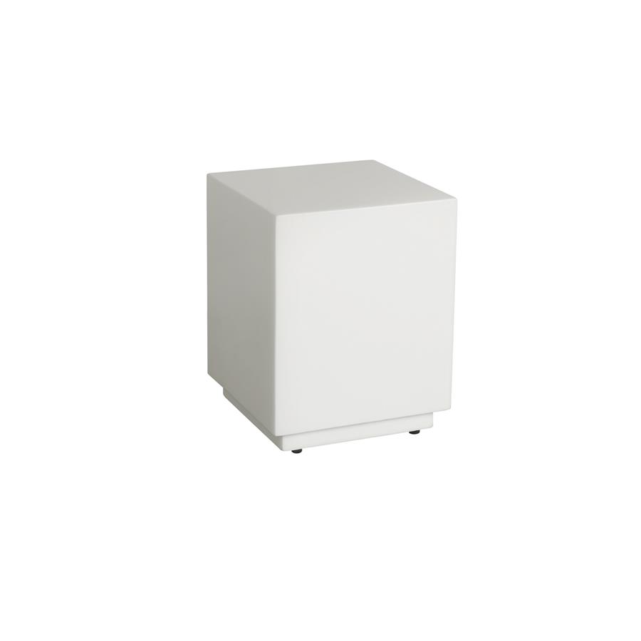 Beistelltisch Portico Weiss quadratisch 35x45 cm (Weiß) - Tower Living