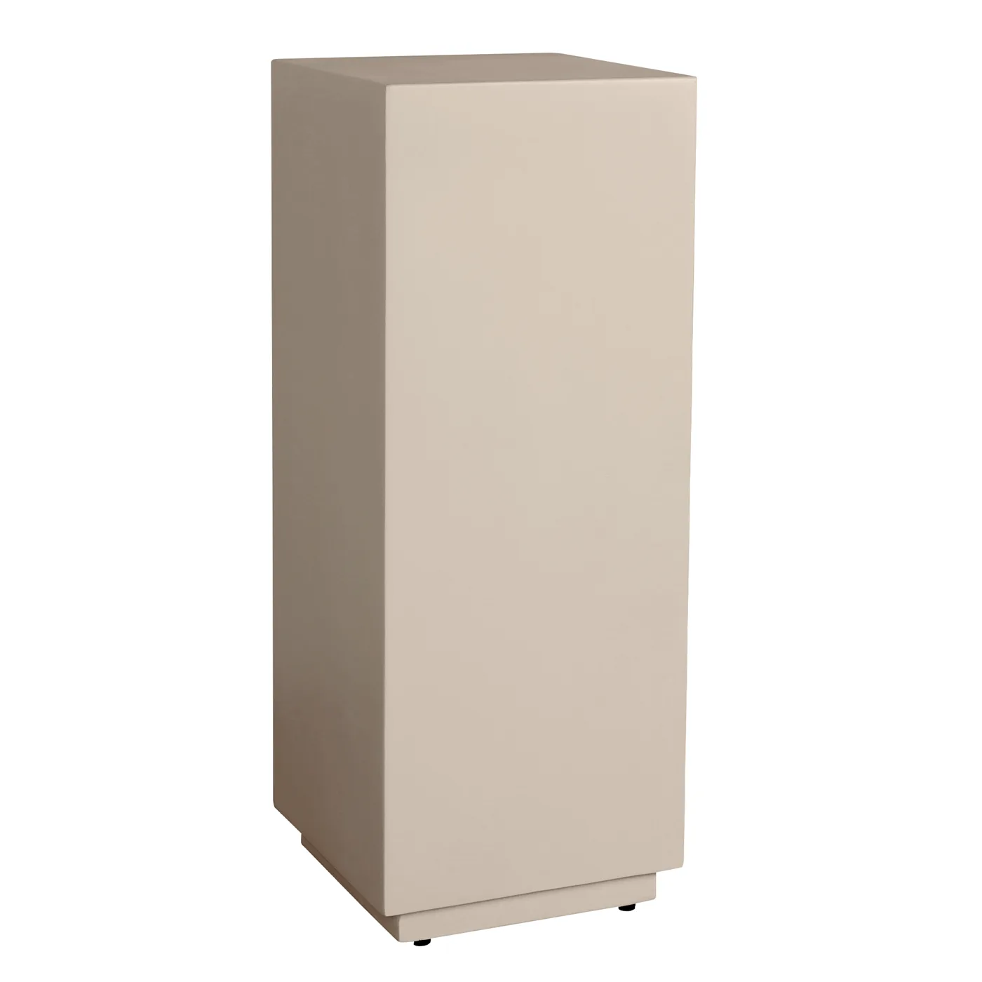 Beistelltisch Portico beige quadratisch 35x35x90 cm - Tower Living