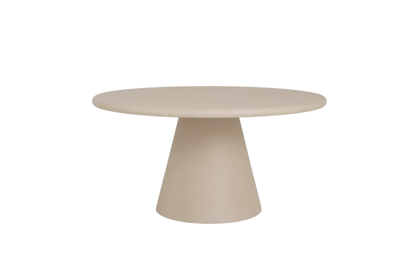 Mello dining table beige round 150 cm - Tower Living