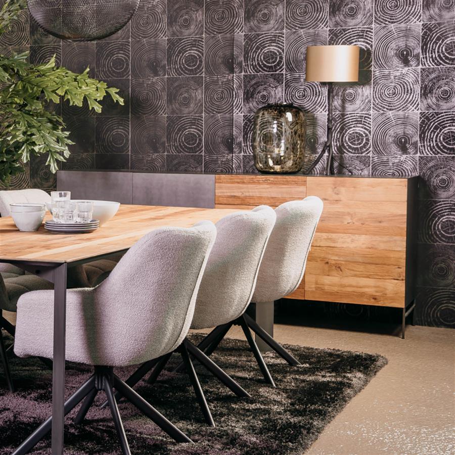Sideboard Pandora braun (Teakholz) - Tower Living